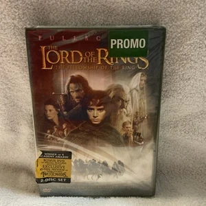 The Lord of The Rings: The Fellowship of The Ring DVD, 2002 Widescreen PROMO NEW - Picture 1 of 2