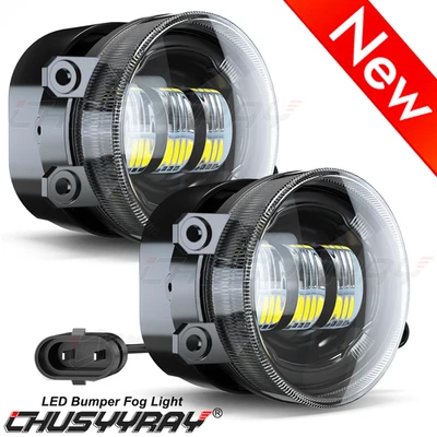 Para Lexus IS F 2008 2009 2010-2013 2x luces antiniebla LED parachoques luces de conducción bombilla Foto 1 de 4