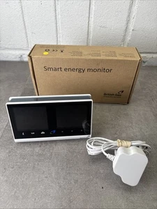 British Gas Geo Duo Smart Home Energy Monitor Meter Display Working With Plug - Imagen 1 de 6