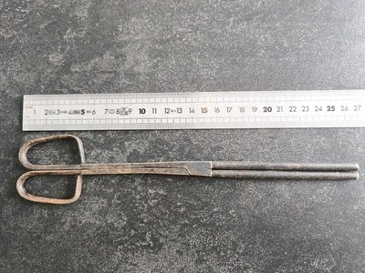 Ancien Fer à Friser Outil de Métier Coiffeur - Photo 1/2