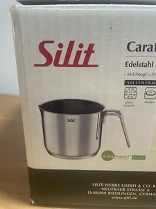 Silit Milchtopf Achat 14 cm auch für Induktion 1,8 Liter Topf Hoch ohne Deckel - Bild 1 von 3