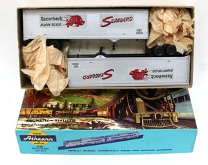Athearn 5171 HO 40' Trailer Kit Seaboard 2 Pack Built Boxed - Picture 1 of 7