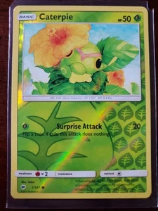 Caterpie 1/147 Sm-Burning Shadows Reverse Holo - Bild 1 von 2