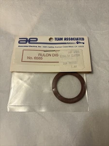 Team Associated RULON DISK  Asc 6585 New Vintage RC Car Box D2 - Picture 1 of 1