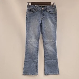 Jordash Jeans Girls Size 12 Regular Boot Cut Blue Light Wash NWT - Picture 1 of 12