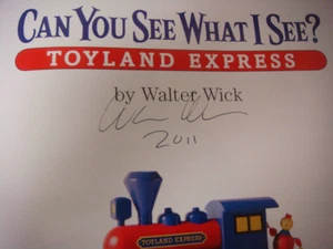 Can You See What I See? Toyland Express SIGNED by Walter Wick (2011, Hardcover) - Picture 1 of 1