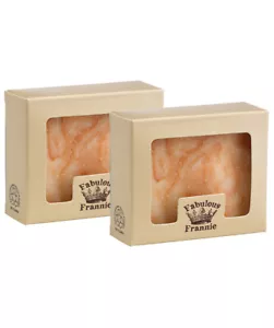 Fruit Herbal Soap Bar Fabulous Frannie 2pk B3G1 Free Ship 2 - Picture 1 of 1
