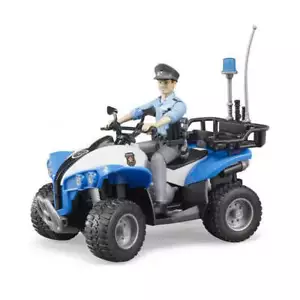 Bruder #63011 Polizeiquad mit hellhäutiger Polizei & Zugang NEU! - Bild 1 von 1