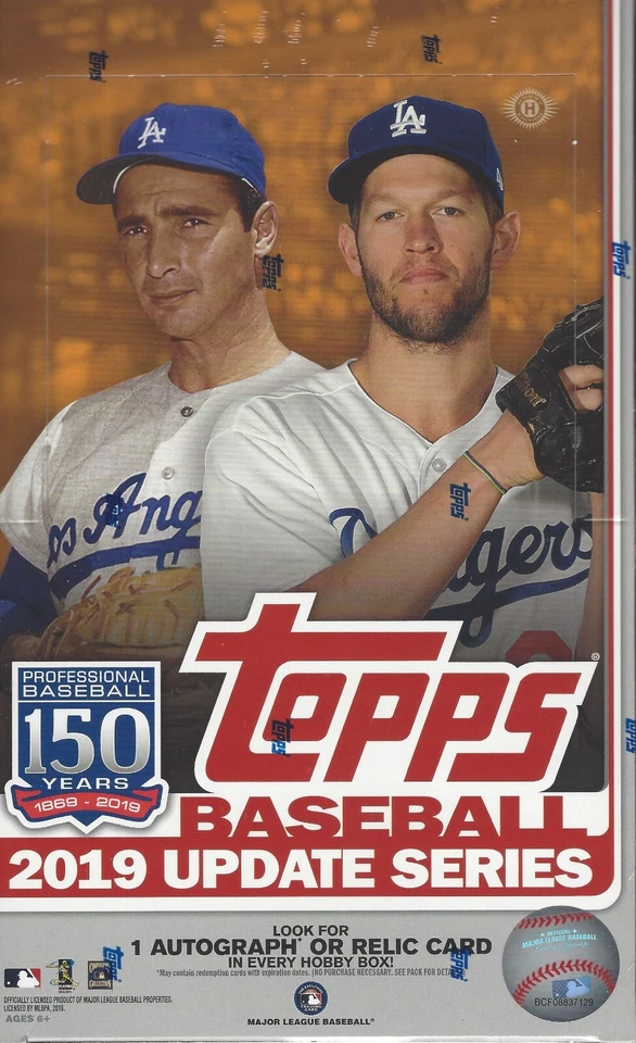 2019 TOPPS UPDATE SERIES BASEBALL FACTORY SEALED HOBBY BOX - Image 1 of 1