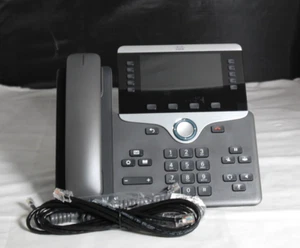 Cisco CP-8861-K9 Gigabit VoIP IP Office Phone w/ Handset & Stand - In Box - Picture 1 of 8