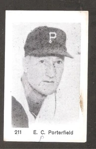Pegatinas de béisbol venezolanas Bob Porterfield 1960 #211 MK Piratas ultra raras - Imagen 1 de 5