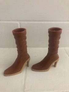 Bratz Funk Out Fianna Doll Brown Long Boots Replacement - Picture 1 of 4
