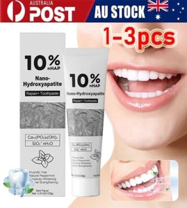 1-3X 10% Nano-Hydroxyapatite Toothpaste for Advanced Enamel Protection AU - Picture 1 of 11