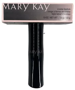 Rossetto rosso crema Mary Kay taglia intera (.13 once) ritirato *RARO* nuovo in scatola - Foto 1 di 4