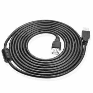 Cable de extensión USB 5 m USB 2.0 tipo A extensor de plomo 16 ft - Imagen 1 de 3