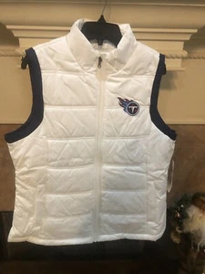 Gilet NFL Team Apparel donna taglia XL Tennessee Titans nuovo con etichette - Foto 1 di 13