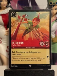 Disney Lorcana 4 Peter Pan Fearless Fighter 119/204 The First Chapter Common! - Bild 1 von 1