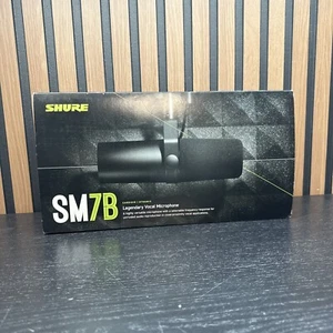 Shure SM7B Cardioid Dynamic Vocal Microphone - Open Box - Picture 1 of 7