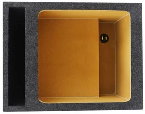 Rockville RSVK15 15" Vented Kicker Solo Baric L7 S15L7 Sub Enclosure Box L5 L3 - Picture 1 of 4