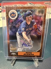 Pete Alonso 2022 Topps Orange Moho Auto/25. Beautiful Card.