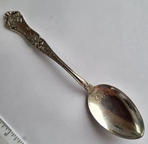 Sterling Silver Spoon Floral Motif - Simpson, Hall, Miller & Co. - Picture 1 of 5