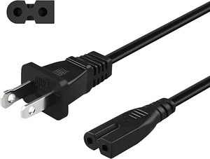 9.8FT 2-Prong Sewing Machine Power Cord Cable - Picture 1 of 12
