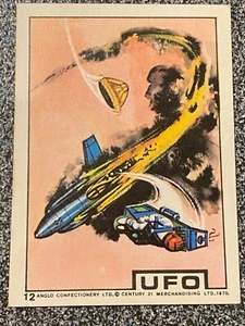 ANGLO UFO U.F.O 1970 #12 GREAT CARD GERRY ANDERSON - Picture 1 of 1