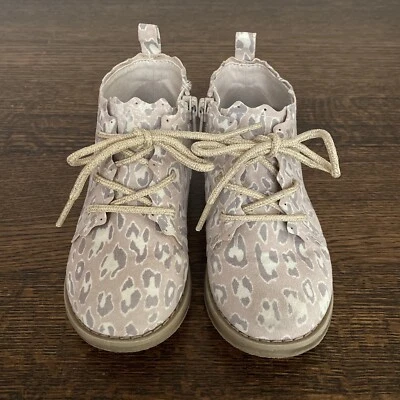 Botas de tornozelo GAP para meninas leopardo 8 - Imagem 1 de 2