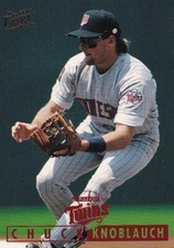 CHUCK KNOBLAUCH 1995 Fleer Ultra