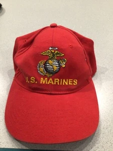 Mütze US Marine Corps rot mit Stickerei neu ohne Etikett - Bild 1 von 1
