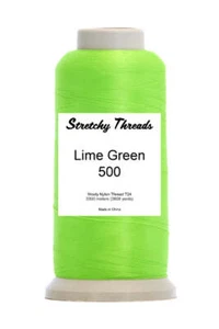Lime Green Wooly Nylon Thread - NEW SIZE! - Picture 1 of 1
