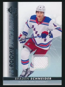 2022-23 SP Rookie Authentics Jersey Braden Schneider #102 - Imagen 1 de 2