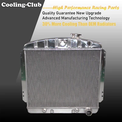 KKS Radiator Fit 49-54 Chevrolet  Bel Air Fleetline 3Row Aluminum CC4954 V8 Only — 第 1/4 张图片