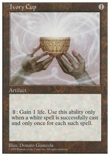 Magic the Gathering MTG Ivory Cup (380) Fifth Edition   LP