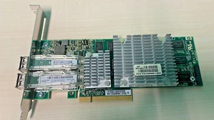 HP NC522SFP 468330-002 DUAL PORT 10GbE NETWORK SERVER ADAPTER LH SFP+ 468349-001 - Picture 1 of 3