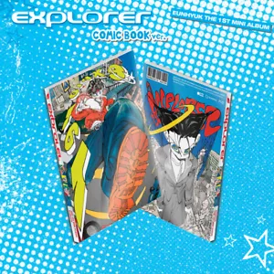EUNHYUK EXPLORER 1st Mini Album Comic Book Ver CD+Photobook+Photocard+Etc+Track# - Picture 1 of 4