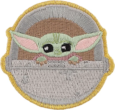 Stoney Clover Lane Star Wars Grogu in Pram Sticker Patch Embroidered  NEW - Image 1 of 4