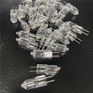 6V 30W Halogen Lamp Bulb Microscope Medical Instrument Special Lamp Beads 10PCS