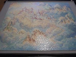 Vintage Springbok 1000 Piece Puzzle Castles in the Air Complete - Picture 1 of 8