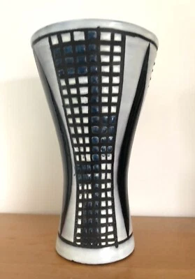 Roger CAPRON Vallauris vase cornet 31 cm - Photo 1/4