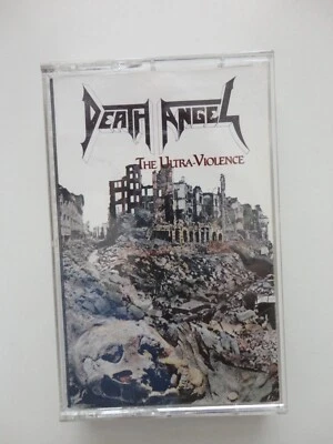 DEATH ANGEL 'THE ULTRA-VIOLENCE' 1ST EDITION CASSETTE 1987 ENIGMA EXCELLENT COND - Image 1 of 4