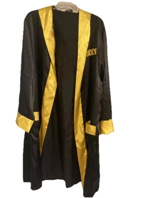 Bata Rocky Negra/Dorada Talla Única - Falta Cinturón Disfraz Halloween Semental Italiano Foto 1 de 4