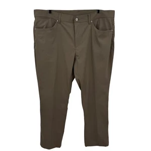 Pantalones LL Bean Para Hombre 40" x 29" Venture Elastizados Cinco Bolsillos Marrón Senderismo Aire Libre - Imagen 1 de 9