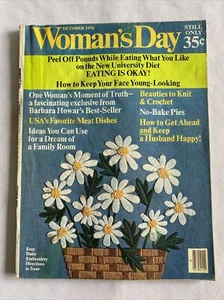 1976 October Woman’s Day Magazine Beauties To Knit & Crochet (MH893) - Picture 1 of 3