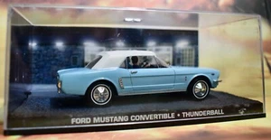 Die Cast scala 1/43 Eaglemoss James Bond 007 Thunderball Ford Mustang - Foto 1 di 1