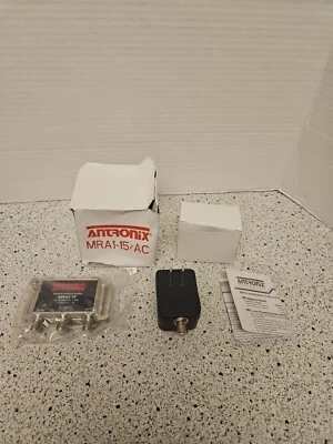 Antronix MRA1-15AC Amplifier, 1 Port,15dB Gain, Output 5-1000Mhz + Power Adapter - Image 1 of 4