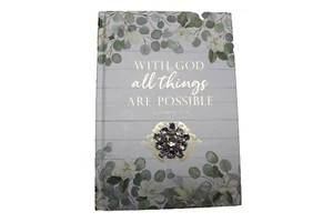 Punch Studio Brooch Journal Gold Foil 256 pages Beautiful Brand New - Picture 1 of 9