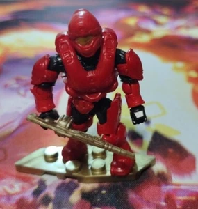Mini Figura Suelta Mega Construx HALO 10 Aniversario RARA STINGER ROJA, Difícil de Difícil Rara - Imagen 1 de 5