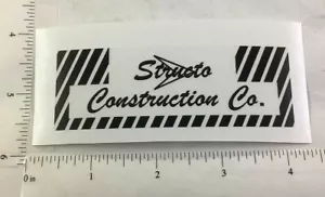 Structo Baufirma Ersatzaufkleber ST-124 - Bild 1 von 1