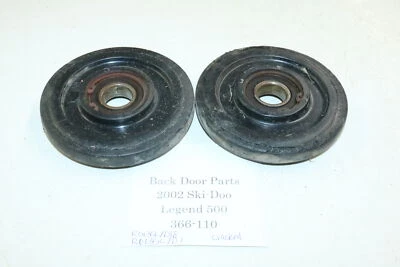 Ski-doo Legend 500 Zx 2002 moto de nieve pista ruedas locas guías juego de pares de ruedas  Foto 1 de 4